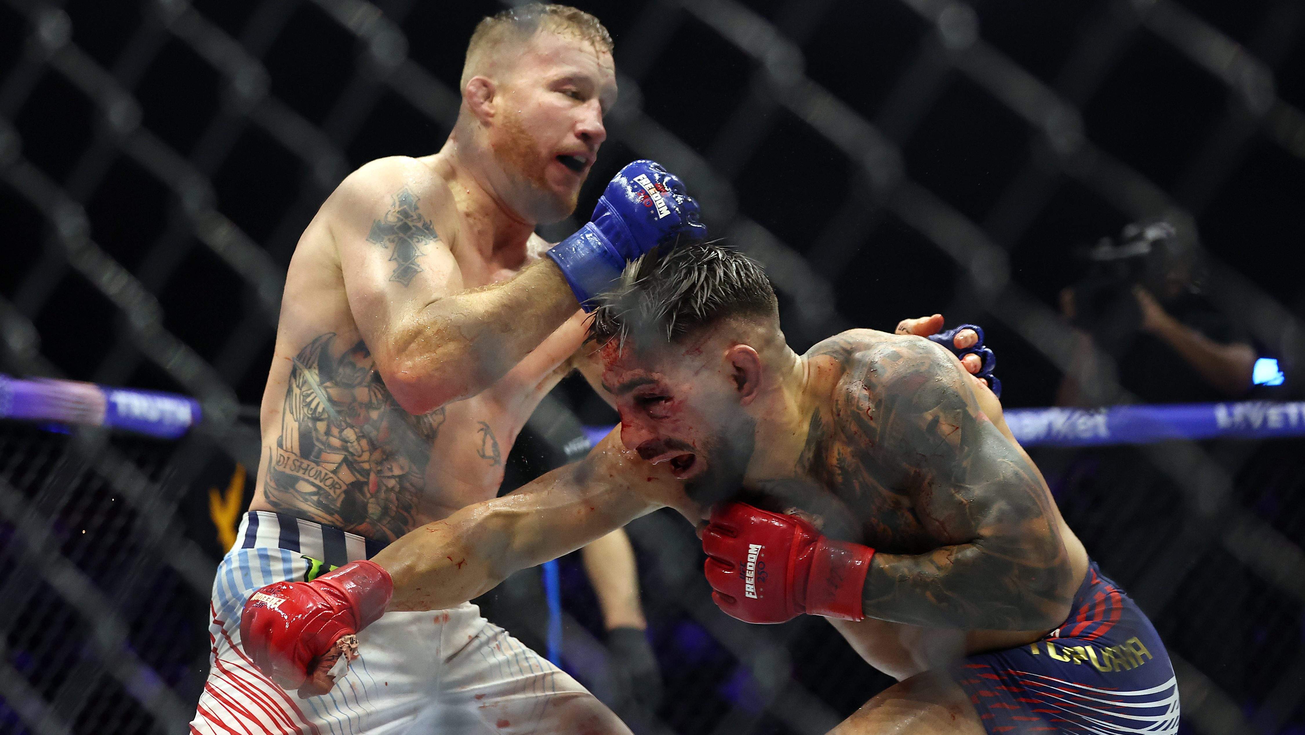 Ilia Topuria Justin Gaethje