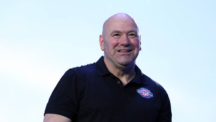 Dana White at UFC Freedom 250.