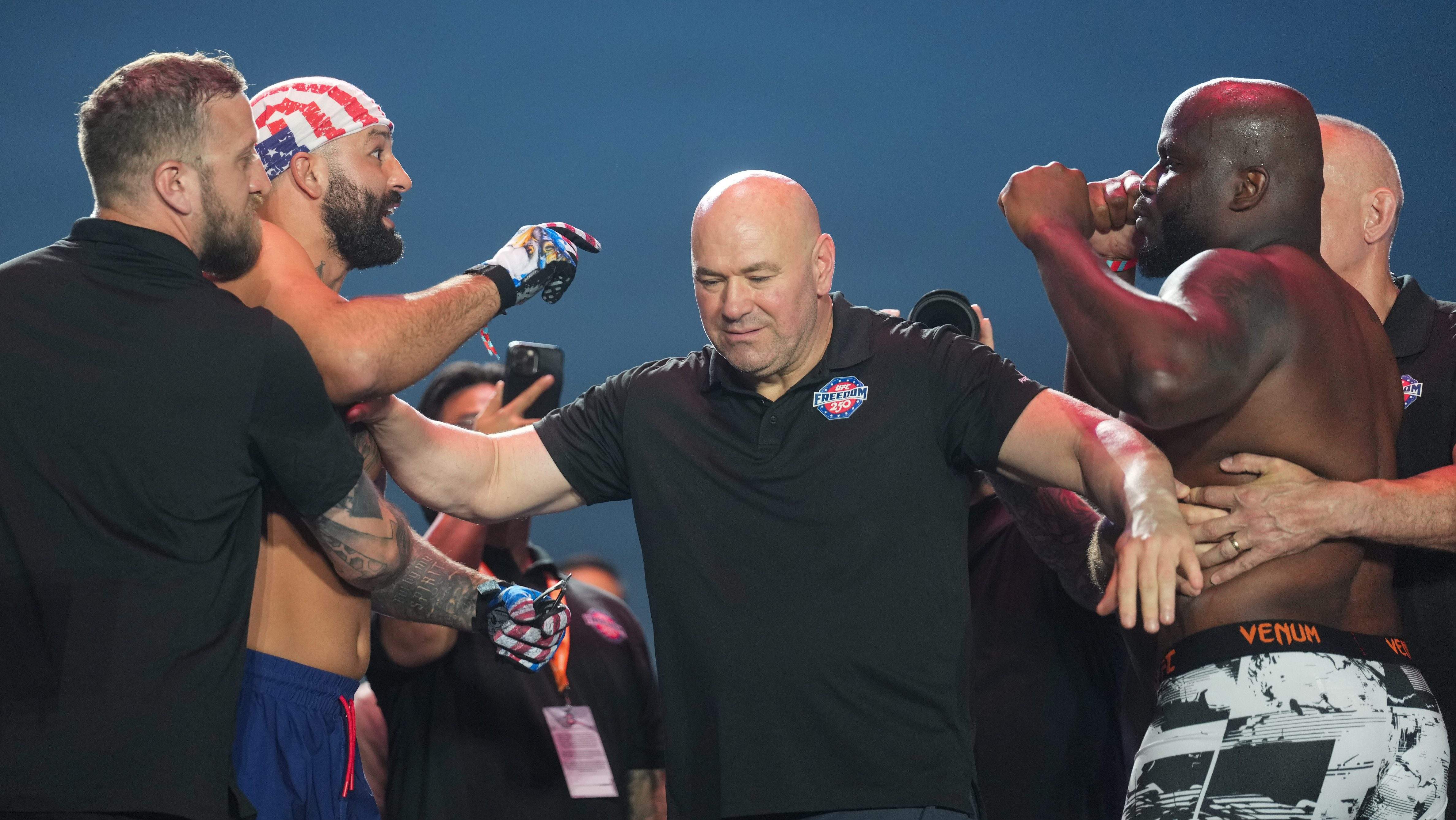 Dana White Josh Hokit UFC