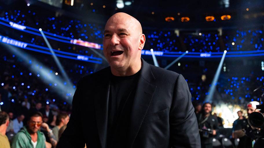 Dana White at UFC 329.