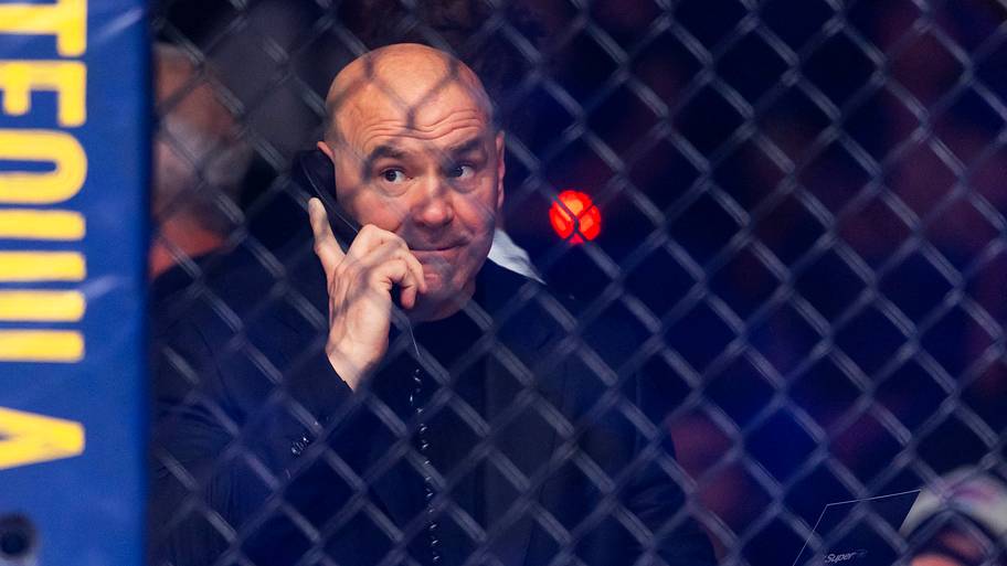 Dana White at UFC 329.