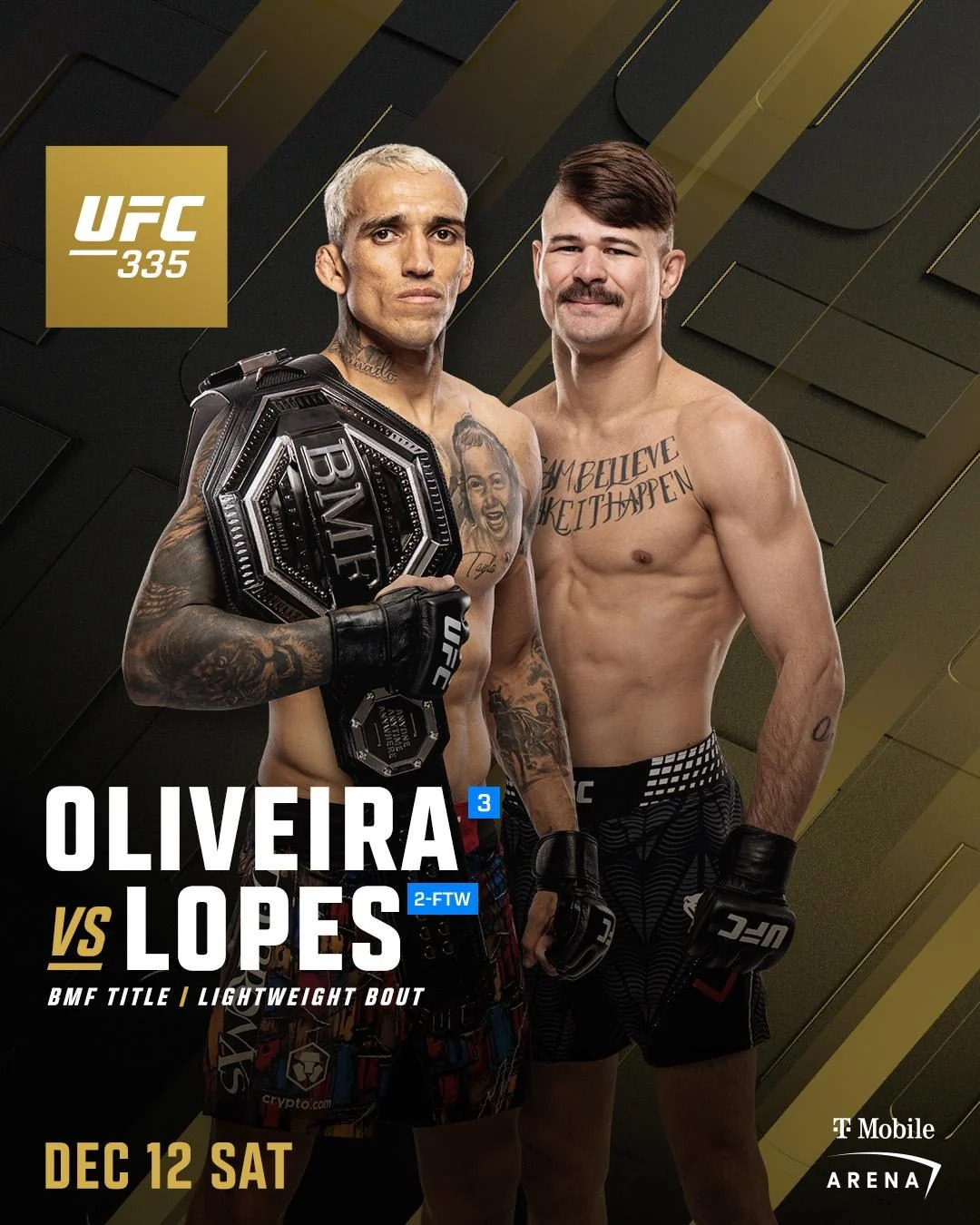 Latest UFC 335 fight card, start time, date and location | Oliveira vs. Lopes