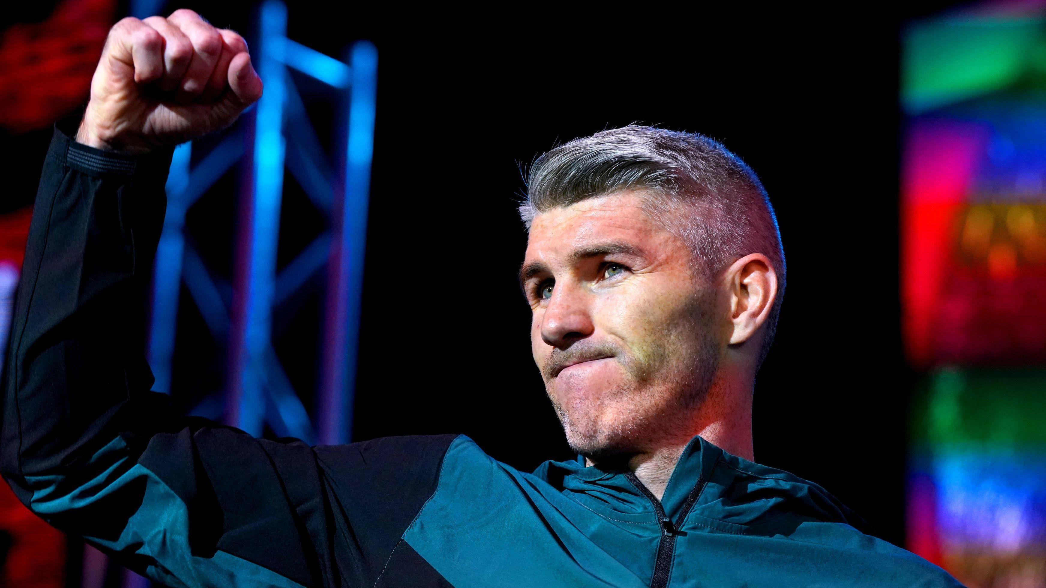 Ex-world champion boxer Liam Smith punched man on floor